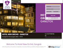 Tablet Screenshot of hotelneworchid.com
